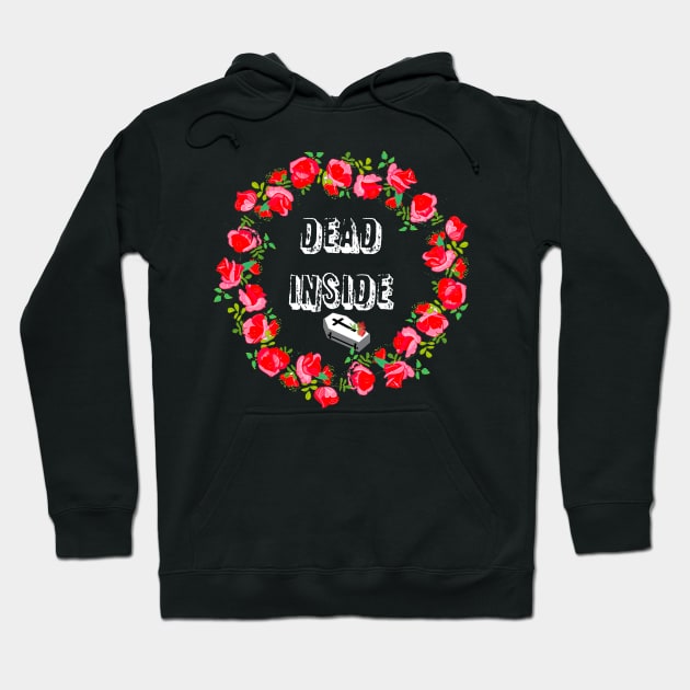 Dead Inside Hoodie by Dead but Adorable by Nonsense and Relish